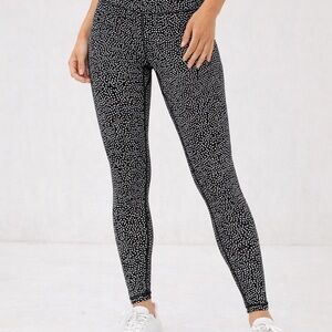Buffbunny Black & White Dot High Waisted Leggings • S